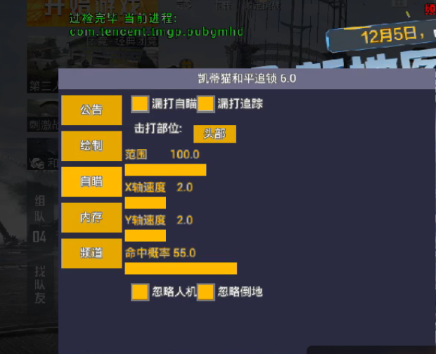 和平精英辅助【内部G简洁版】
